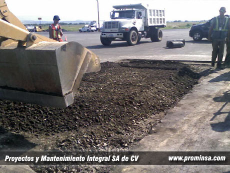 Construccion de carreteras, aeropuertos y obra civil www.PROMINSA.com