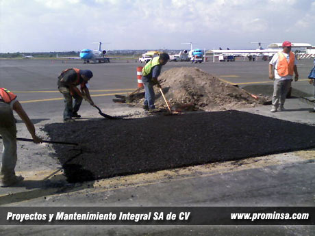 Construccion de carreteras, aeropuertos y obra civil www.PROMINSA.com