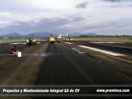 Construccion de carreteras, aeropuertos y obra civil www.PROMINSA.com