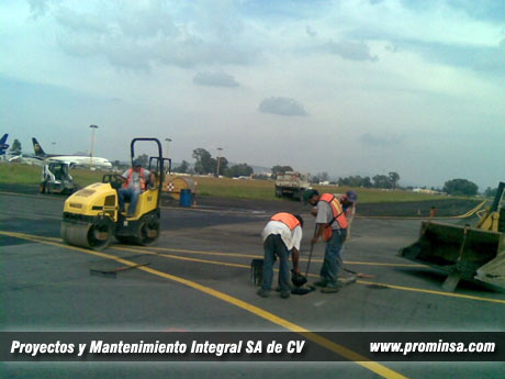 Construccion de carreteras, aeropuertos y obra civil www.PROMINSA.com