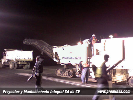 Construccion de carreteras, aeropuertos y obra civil www.PROMINSA.com