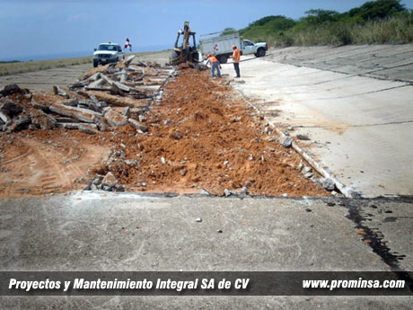 Construccion de carreteras, aeropuertos y obra civil www.PROMINSA.com