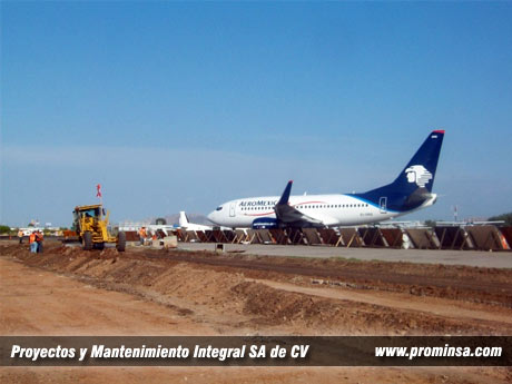 Construccion de carreteras, aeropuertos y obra civil www.PROMINSA.com