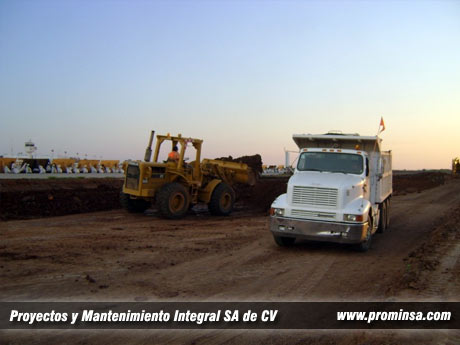Construccion de carreteras, aeropuertos y obra civil www.PROMINSA.com