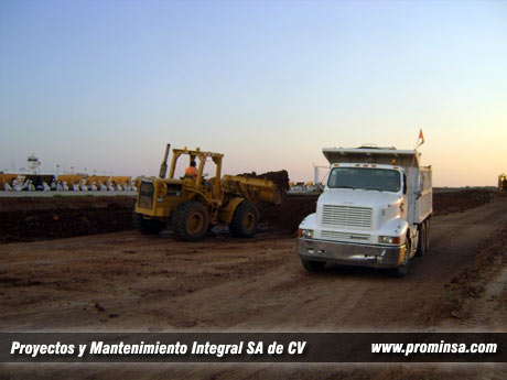 Construccion de carreteras, aeropuertos y obra civil www.PROMINSA.com