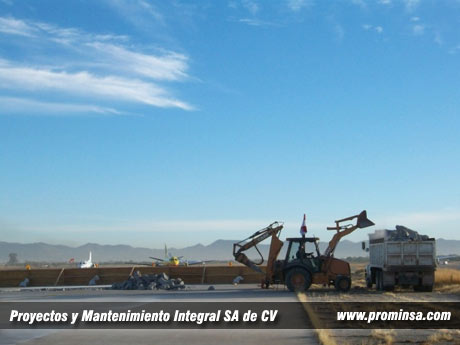 Construccion de carreteras, aeropuertos y obra civil www.PROMINSA.com