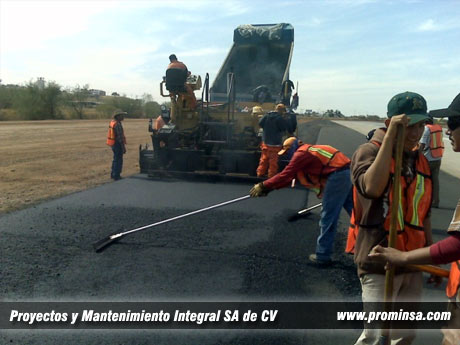 Construccion de carreteras, aeropuertos y obra civil www.PROMINSA.com