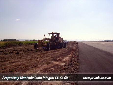 Construccion de carreteras, aeropuertos y obra civil www.PROMINSA.com