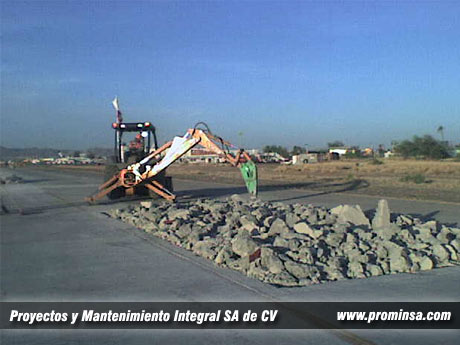 Construccion de carreteras, aeropuertos y obra civil www.PROMINSA.com