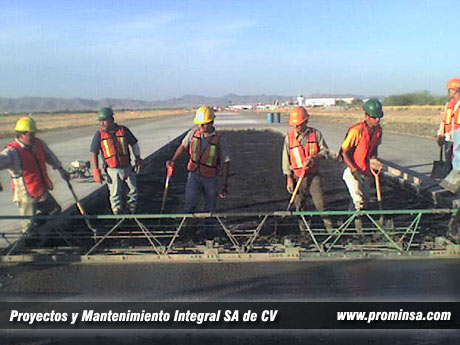 Construccion de carreteras, aeropuertos y obra civil www.PROMINSA.com